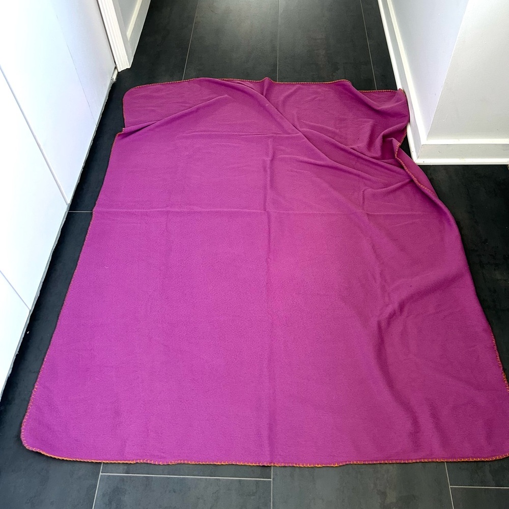 Purple Fleece Blanket